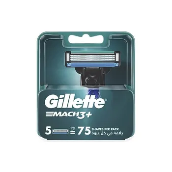 جيليت Mach3+ Blade Refills 5s multicolour