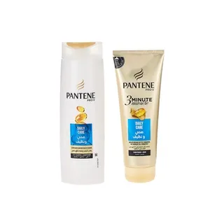 Pantene Pro V 3 Minute Miracle Daily Care Conditioner And Mask 200ml + Shampoo 400ml