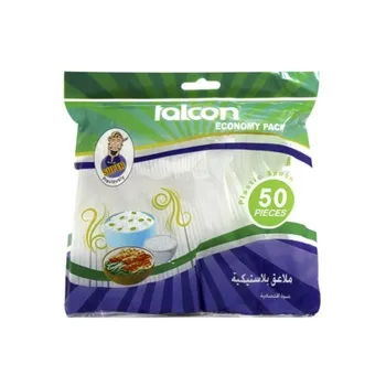 Falcon Plastic Table Spoon 50pcs