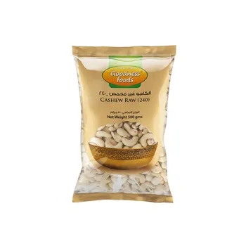 Goodness Foods Cashew Raw 240 500g