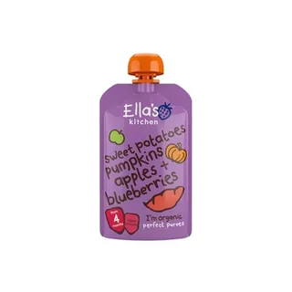 Ellas Organic Sweet Potato Pumpkin Apple & Pears 120g