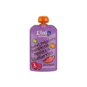 Ellas Organic Sweet Potato Pumpkin Apple & Pears 120g