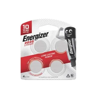 Energizer 2025 Lithium Coin Battery 4pcs