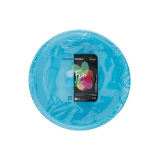 Al Bayder Plastic Plate Blue 22oz