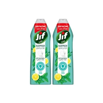 Jif Dish Wash Anti Bacterial 2X670ml