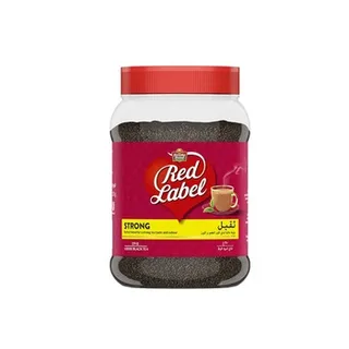Brooke Bond Red Label Tea Powder in Jar 370g