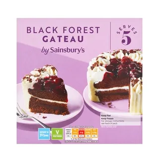 Sainsburys Black Forest Gateau 375g