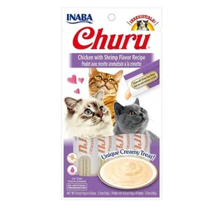 Inaba Churu Chicken With Shrimp Flavor 56g