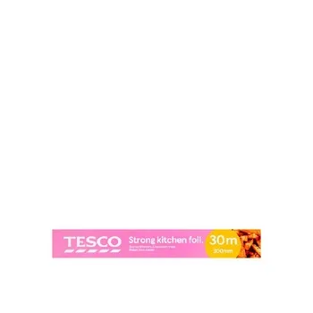 Tesco Strong Kitchen Foil 300mm X 30Mtr