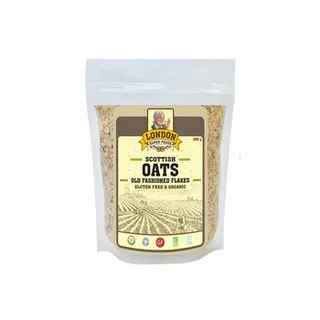 London Superfoods Organic Old Fashioned Rolled Oats Gluten-Free 250g