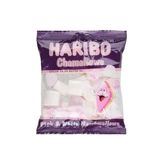 Haribo Chamallows Pink & White Mashmallows 150g