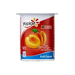 يوبلايت طازج وكريمي مشمش يوغورت 120g