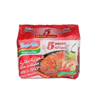 Indomie Noodle - Hot Fried Flavour 5 x 80g