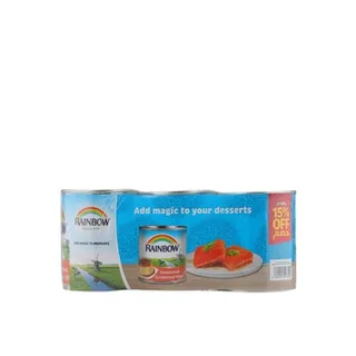 Rainbow Sweet Condensed Milk 3 x 397g