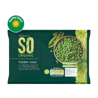 Sainsburys So Organic Garden Peas 500g