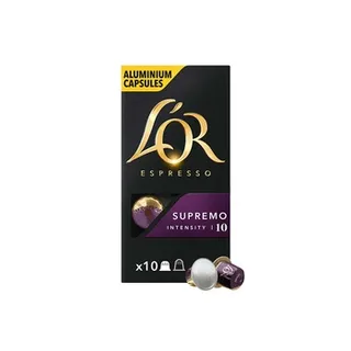 إل أور كبسولات إسبريسو سوبريمو 10X52g @20% خصم