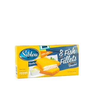 Siblou 8 Breaded Fish Fillet 400g
