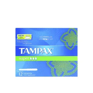Tampax Tampons With Applicator Super 12pcs