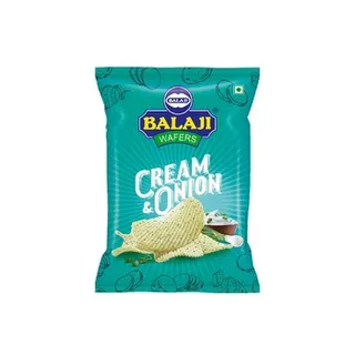 Balaji Cream & Onion Chips 135g