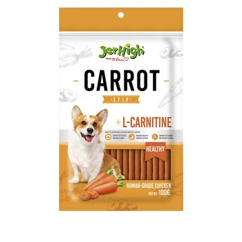 Jerhigh Dog Snack Carrot Stix100g