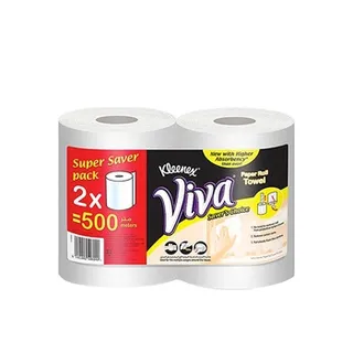 Kleenex Viva Paper Towel Pack Of 2 Rolls 2 X 250Mts