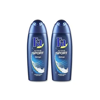 Fa Shower Gel Active Sport Ginkgo 2X250ml