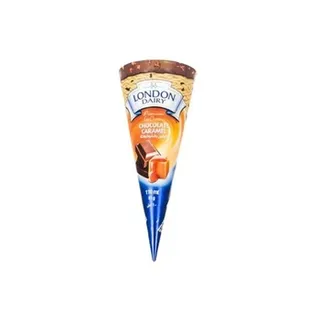 London Dairy Chococalte Caramel Cone 110ml