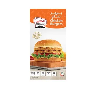 Al Kabeer Chicken Burger Halal 1 x 4 200g