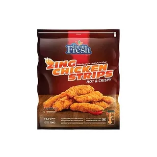 Farmfresh Zings Chkn Strips 700g