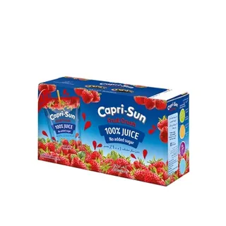 Capri Sun Strawberry 100% Fruit Crush Pack of 10