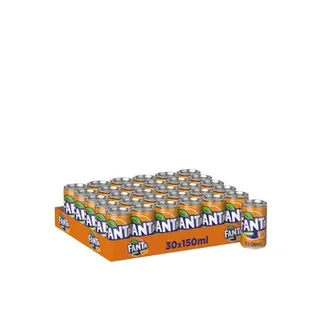 فانتا برتقالي مشروب غازي علبة 150ml حزمة 30