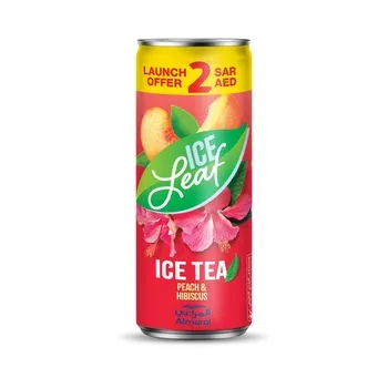 Almarai Ice Leaf Tea Peach And Hibiscus 240ml