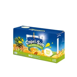 Capri - Sun No Added Sugar Mix Fruit 200ml Pack of 10