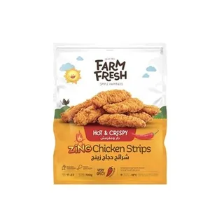 Farm Fresh Zing Chicken Strips Spicy 700g