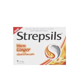 Strepsils Warm Ginger 16s