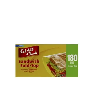 Glad Sandwich Fold Top 1 80pcs