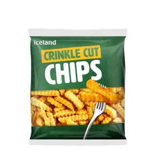 Iceland Crinkle Cut Chips 1.25kg