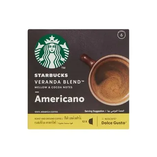 Starbucks Dolce Gusto Veranda Blnd Capsules 102g