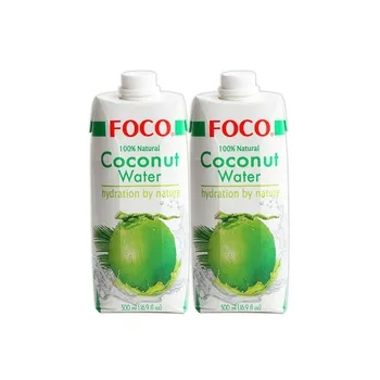 فوكو ماء جوز الهند العضوي 500ml Pack of 2