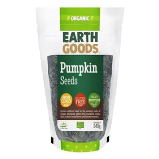 Earth Goods Organic Pumpkin Seeds 340g