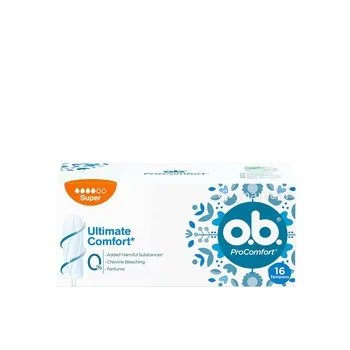 Johnsons O B Tampons Super 16s