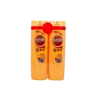 سانسيلك شامبو ناعم وملس 2X350ml