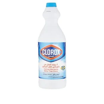 Clorox Liquid Bleach 950ml Kills 99.9% of Viruses and Bacteria 48 Hours Prevents Bacteria Growth Removes Stains
