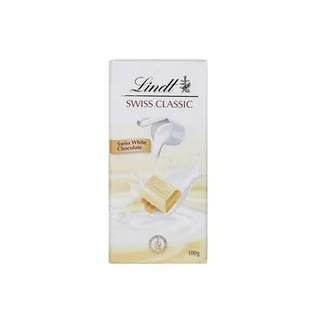 Lindt Swiss White Chocolate 100g