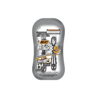BIC Flex 5 Comfort Blister Mens Razors - Pack of 2