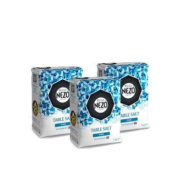 نيزو ملح طعام ناعم 3X1kg