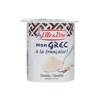 Elle &Vire Greek Yoghurt Vanilla 125g
