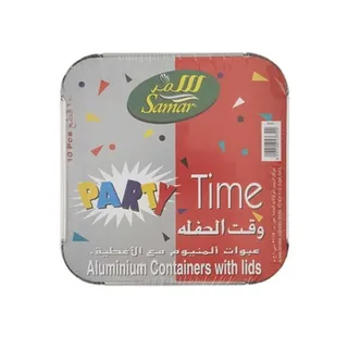 Samar Alum Container With Lid 83241