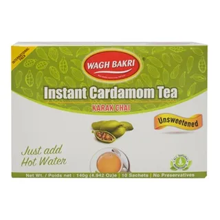 Wagh Bakri Unsweetened Cardamon Instant Tea Premix