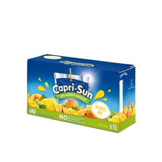 Capri - Sun No Added Sugar Mango 200ml Pack of 10